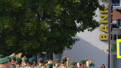 Militärmusik in St. Johann