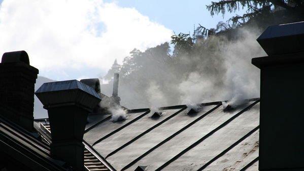 Gasthaus am Thumsee in Flammen