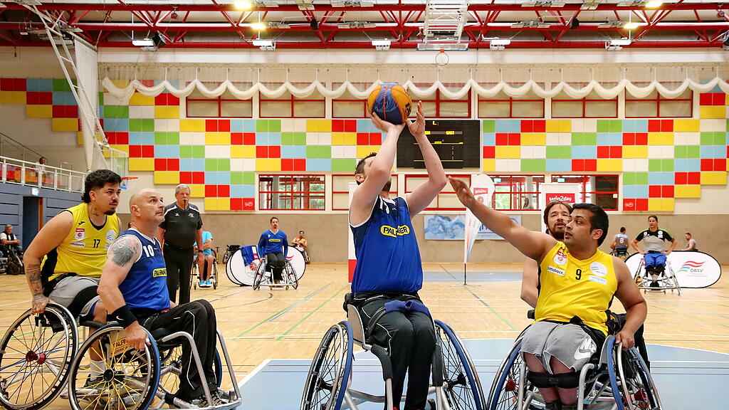 Rollstuhl-Basketball