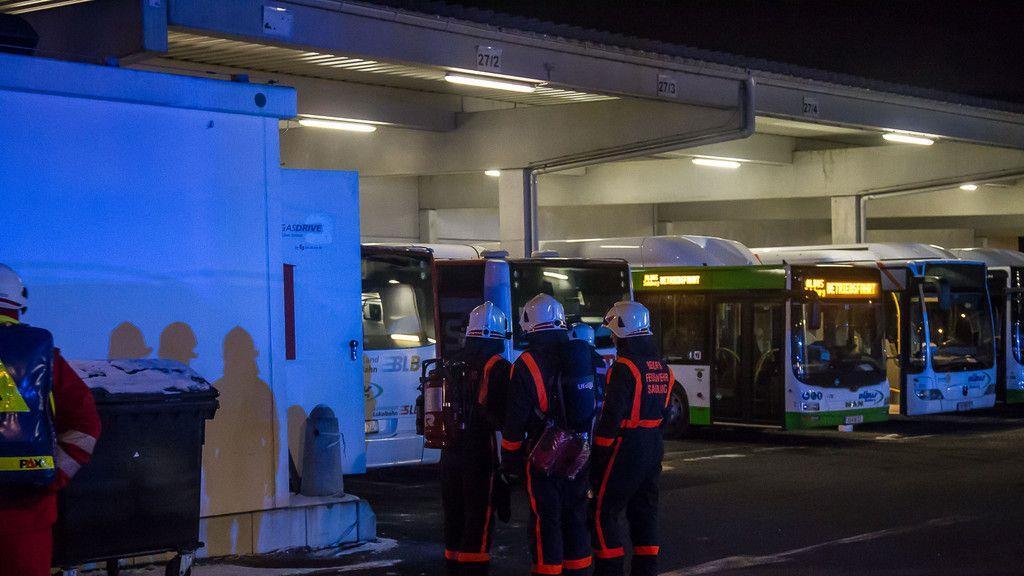 Gas tritt bei Albus in Salzburg-Maxglan aus