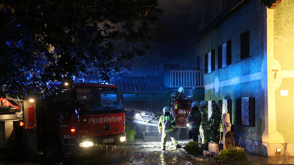 Großbrand Pfongau