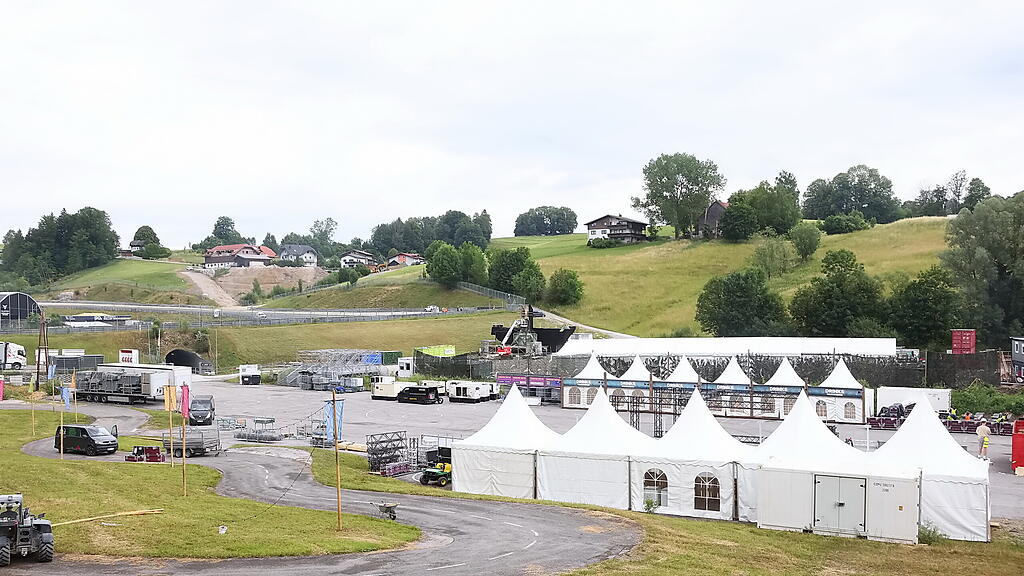 Electric Love 2023: Arbeiten am Salzburgring