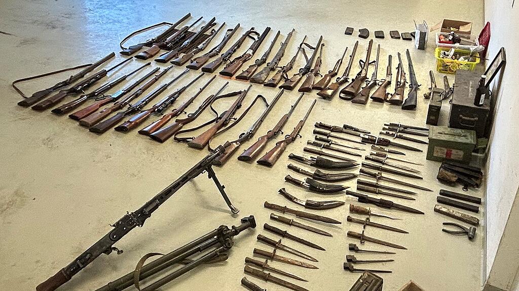 Waffenarsenal in Bad Goisern