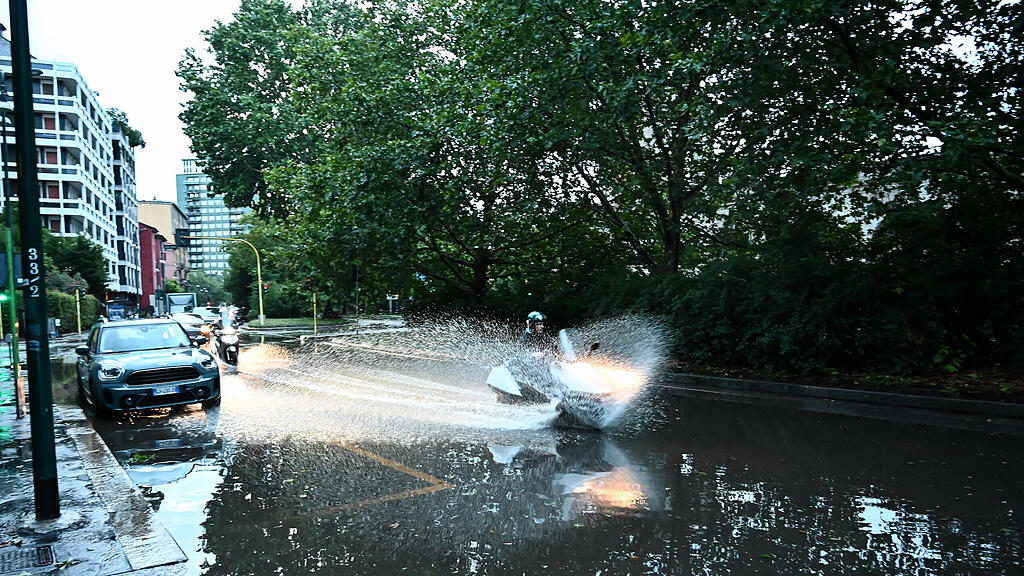 Unwetter Mailand
