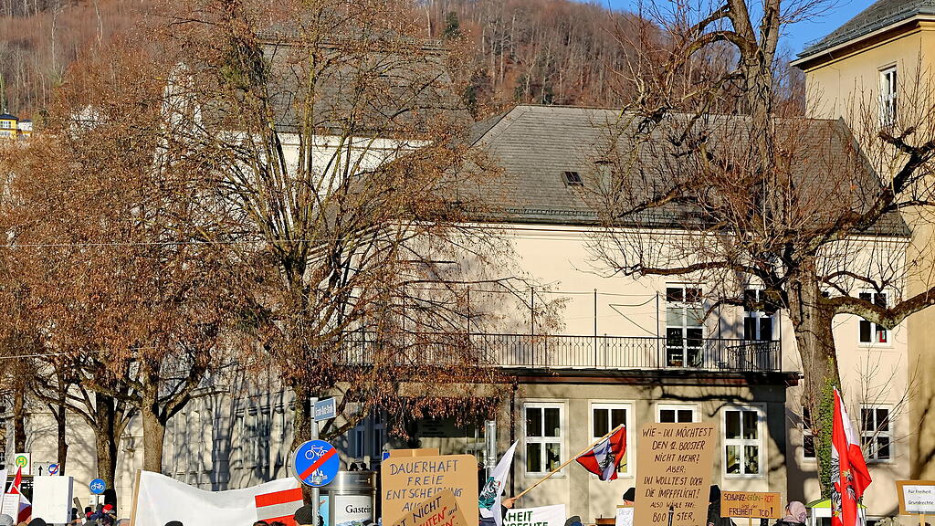 MFG-Kundgebung in Salzburg