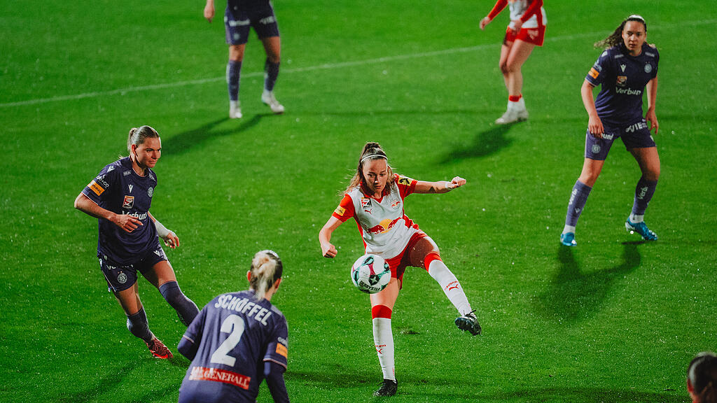 Frauen-Bundesliga: Austria Wien gegen Red Bull Salzburg
