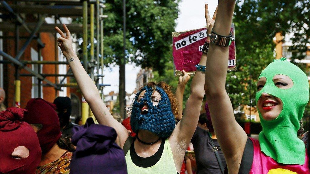 Proteste nach Schuldspruch gegen Pussy Riot