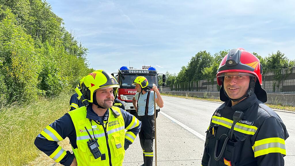 Böschungsbrand A1
