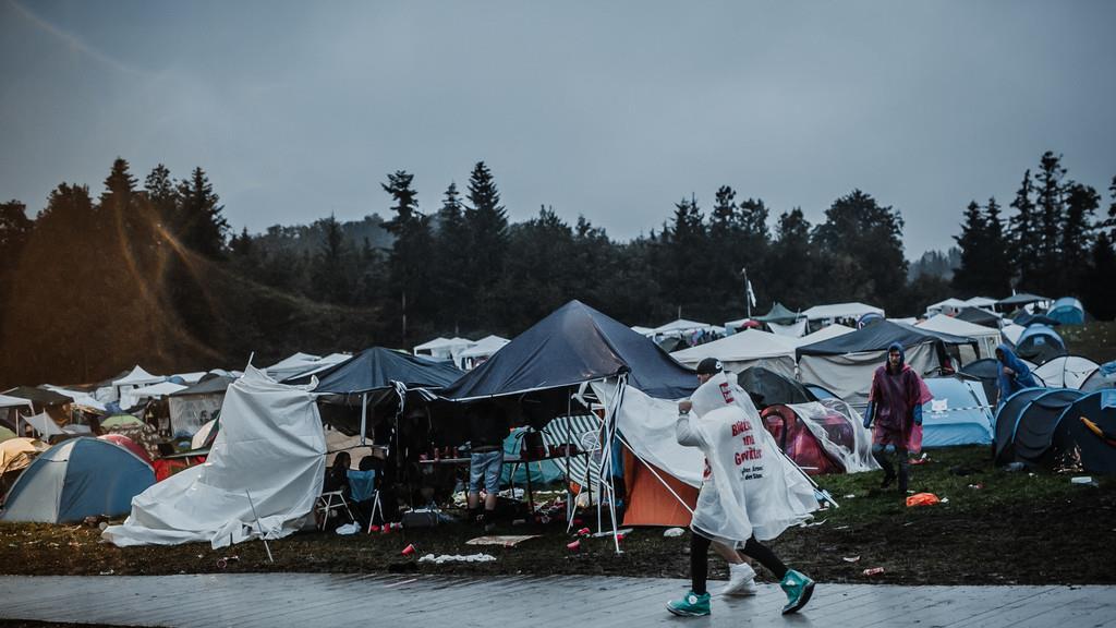 ELF 2018: Tag 2 - Camping