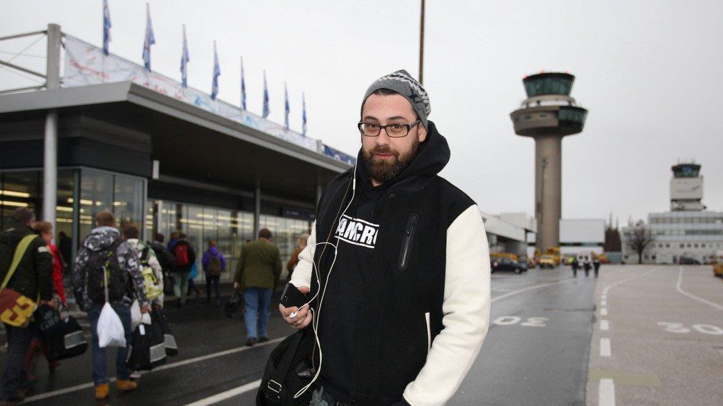 Sido am Salzburger Flughafen