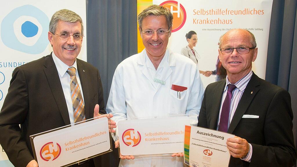 Das Krankenhaus Oberndorf wurde mit einem Gütesiegel ausgezeichnet