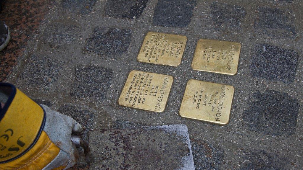 Stolpersteine in Salzburg verlegt