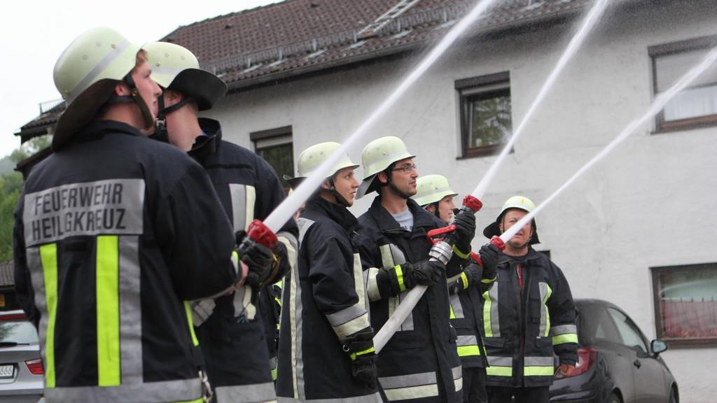 Feuerwehrübung in Trostberg