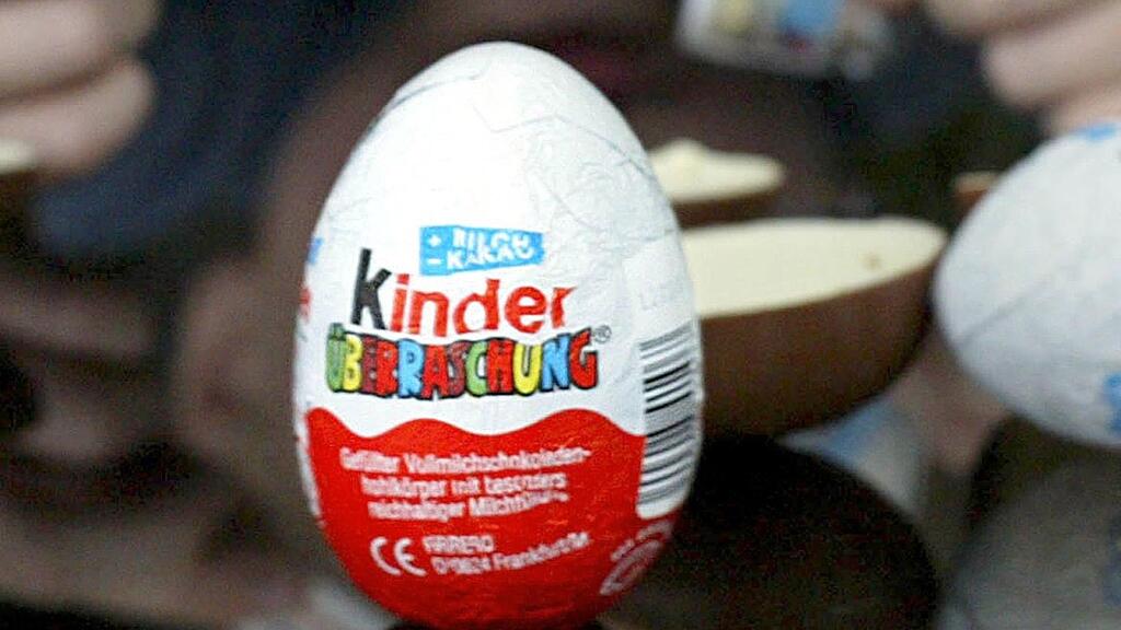 Mit dieser Überraschung im Schoko-Ei hätte die Braunauerin nicht gerechnet.