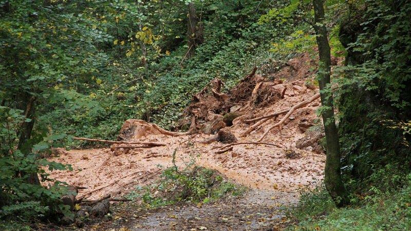 Glasenbach Klamm gesperrt