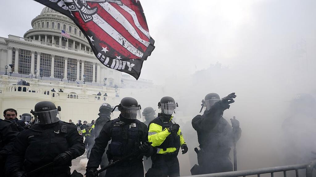 Washington, Sturm auf Kapitol, Trump-Anh\u00e4nger,