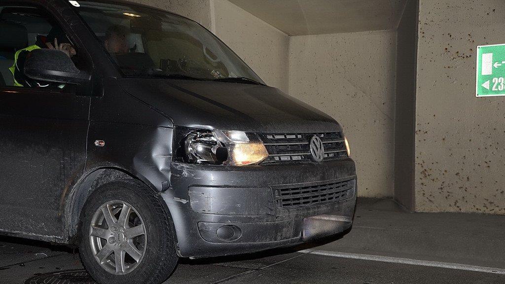 Massenkarambolage im Hieflertunnel