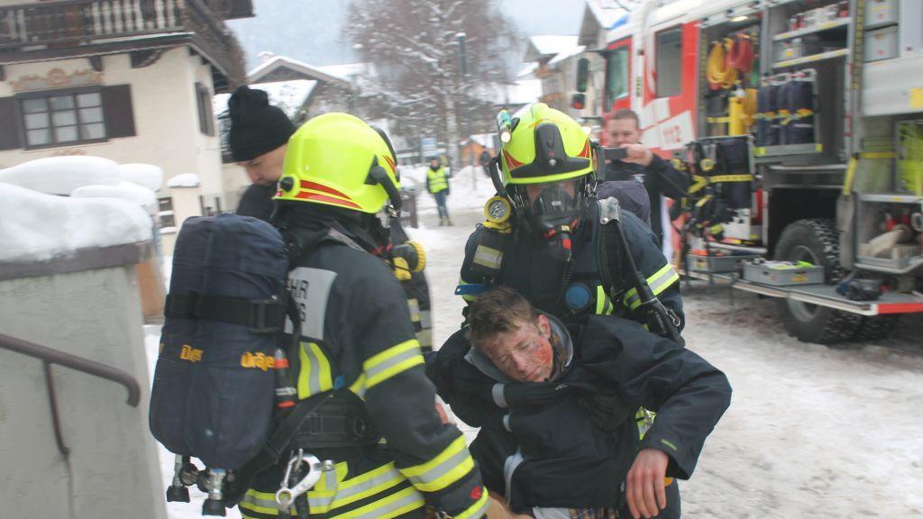 Bilder der Übung in Ruhpolding
