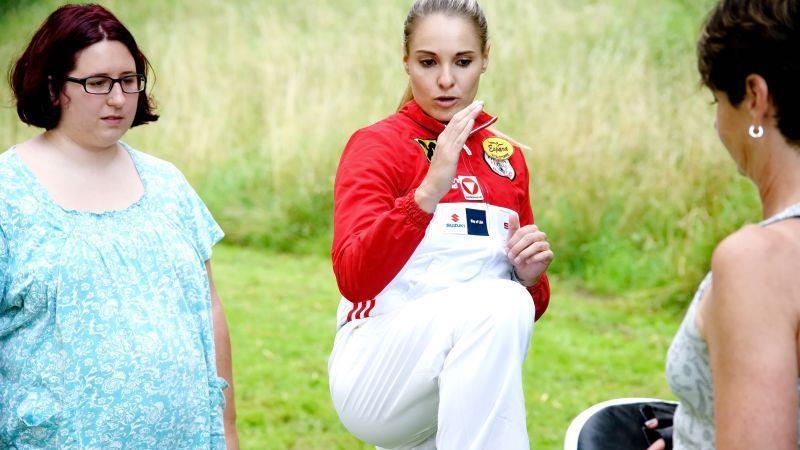 Sporttestival mit Karate-Ass Alisa Buchinger in Salzburg