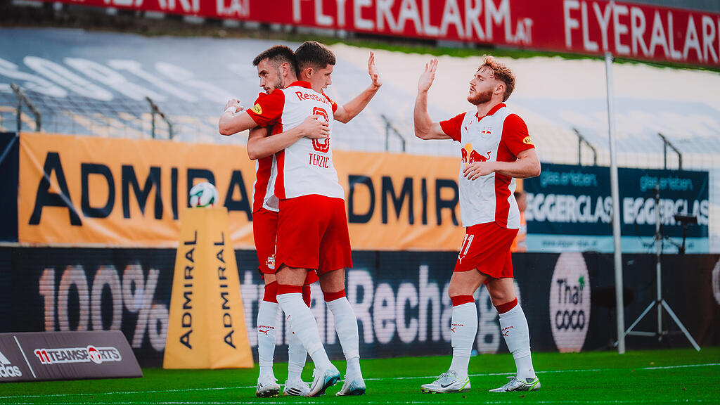 Red Bull Salzburg gegen Hartberg