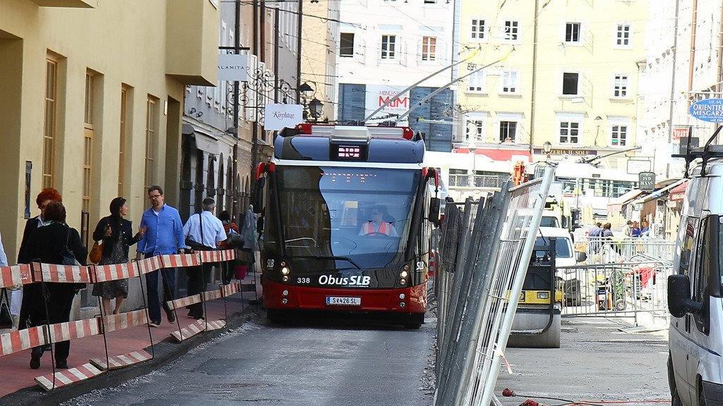 Baustelle in der Griesgasse