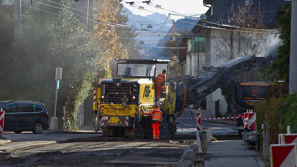 Die Bauarbeiten in der Zillnerstraße haben begonnen.