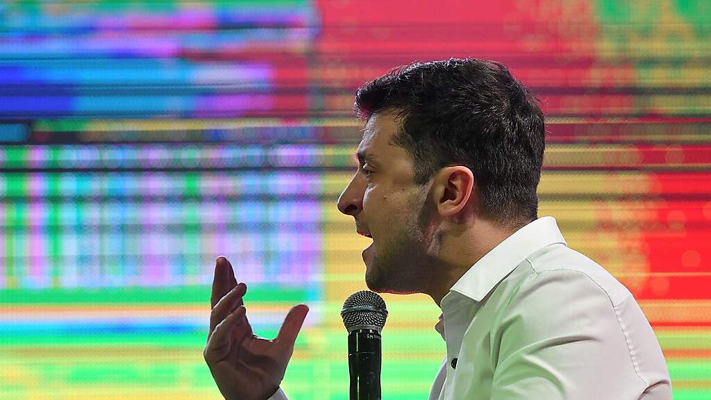 Wolodymyr Selenskyj ist ein politisch völlig unbeschriebenes Blatt