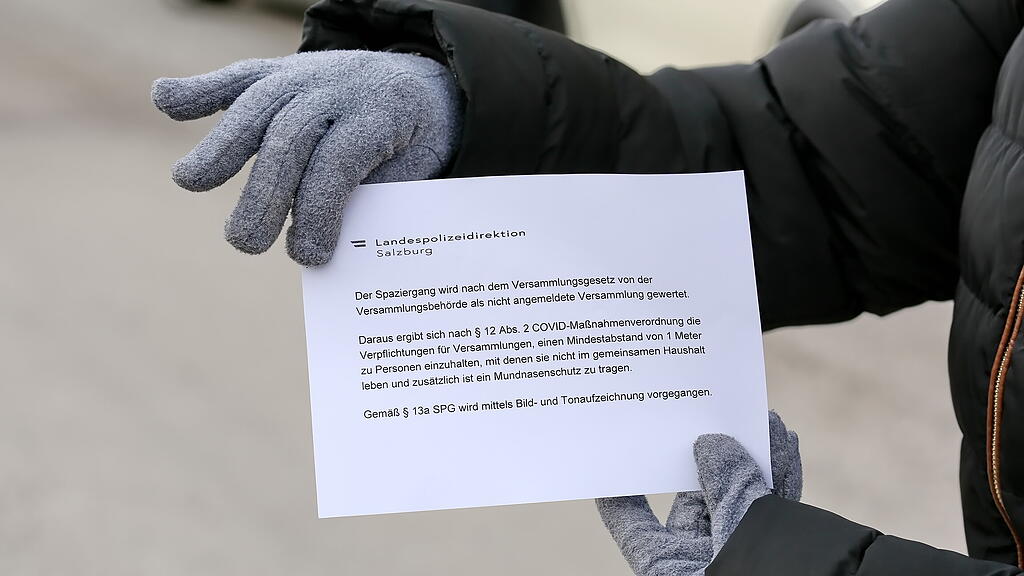 Corona-Demo in Salzburg nicht genehmigt