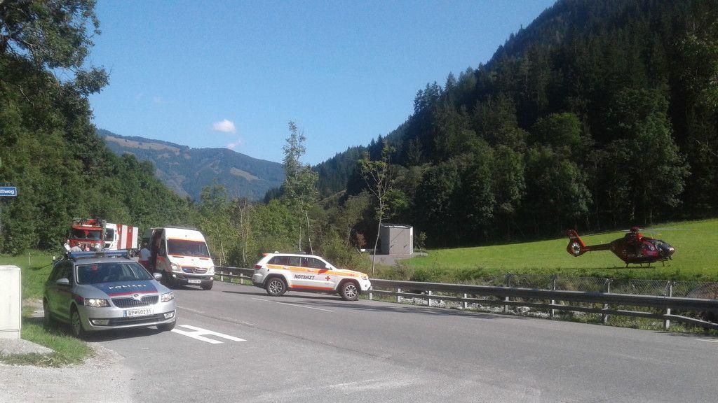 Schwerer Radunfall auf der L111
