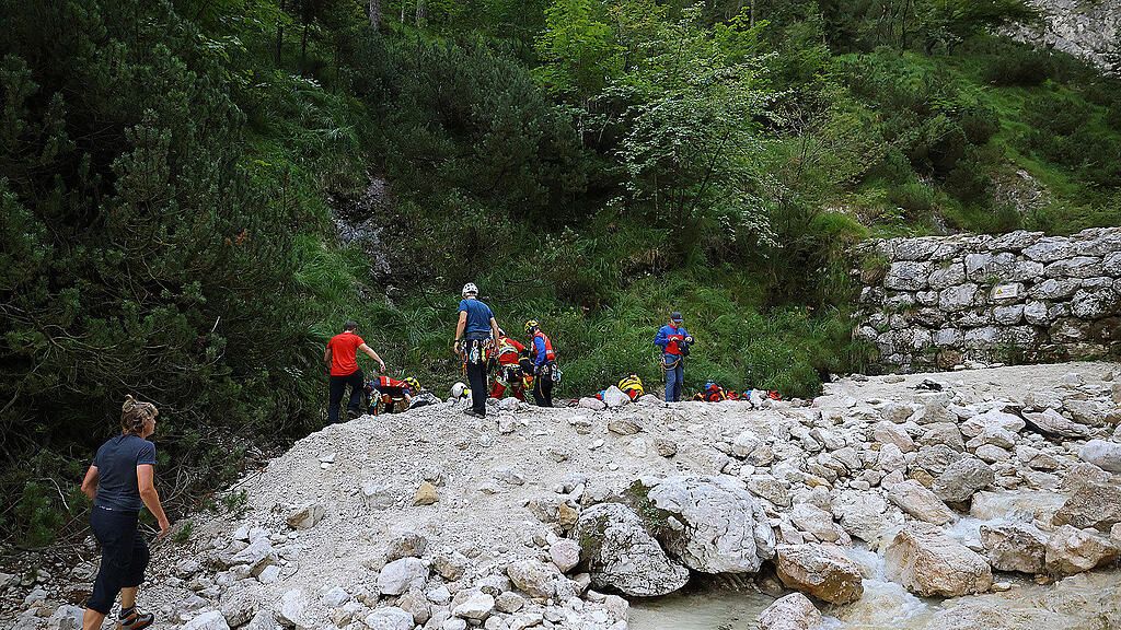 Absturz Speikschlucht