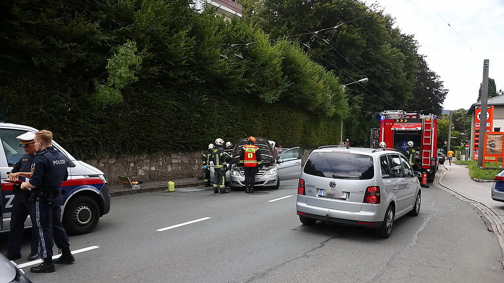 Pkw-Crash Aignerstraße