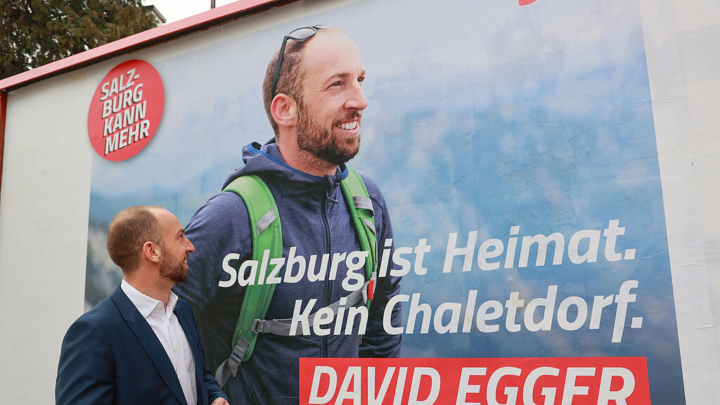 Salzburger SPÖ präsentiert Wahlplakate