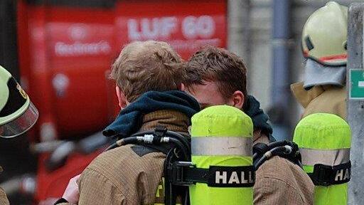 Leube: Feuerwehr im Großeinsatz