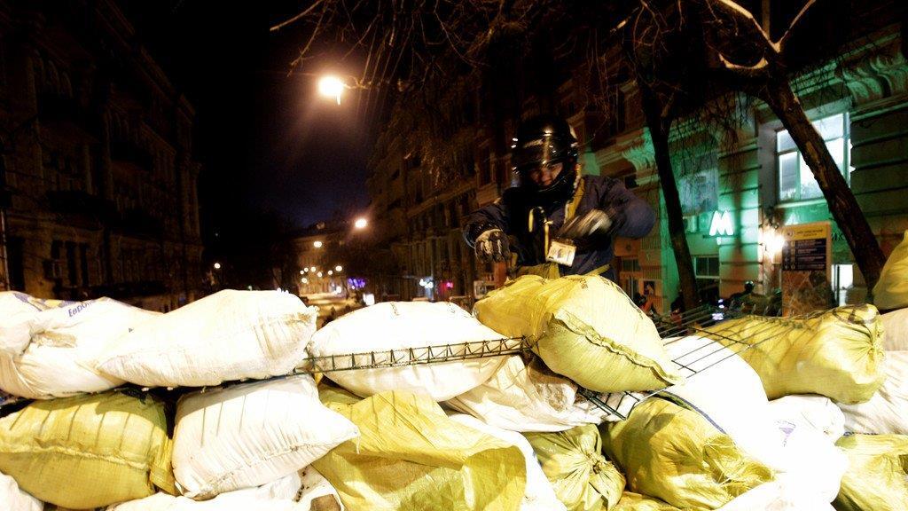 Machtkampf in der Ukraine: Proteste in Kiew