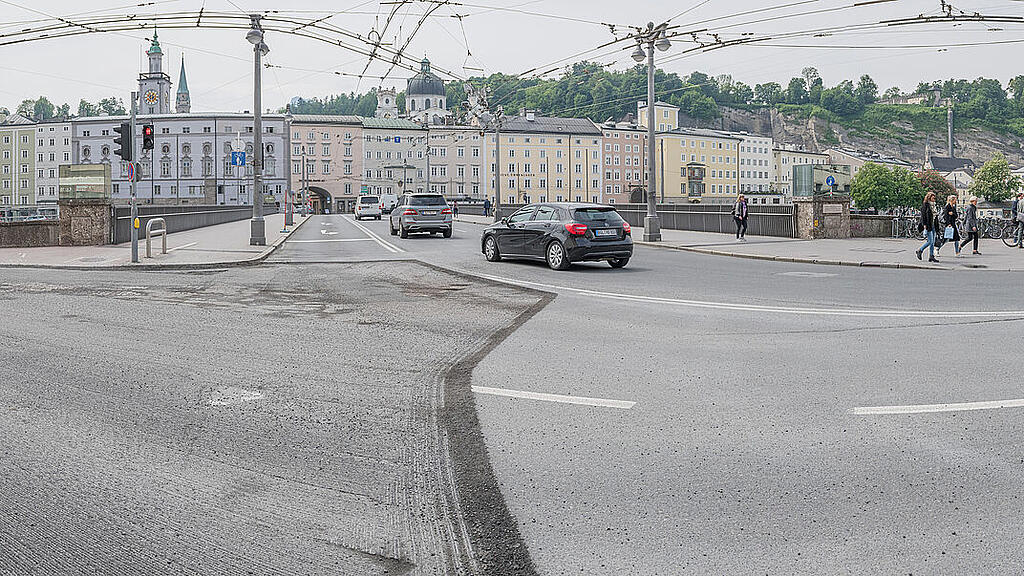 Staatsbrücke, Salzburg