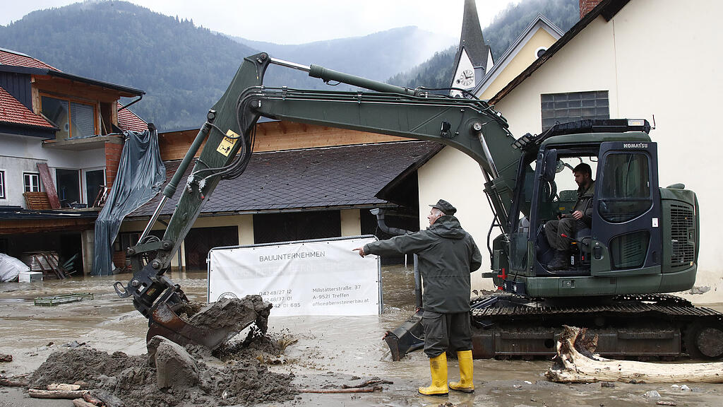 Unwetter in Kärnten