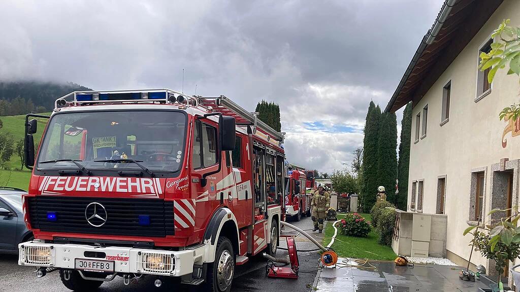Brand Bauernhof Bischofshofen