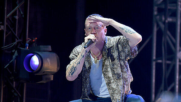 "Macklemore" Benn Haggerty hatte das Publikum gut im Griff