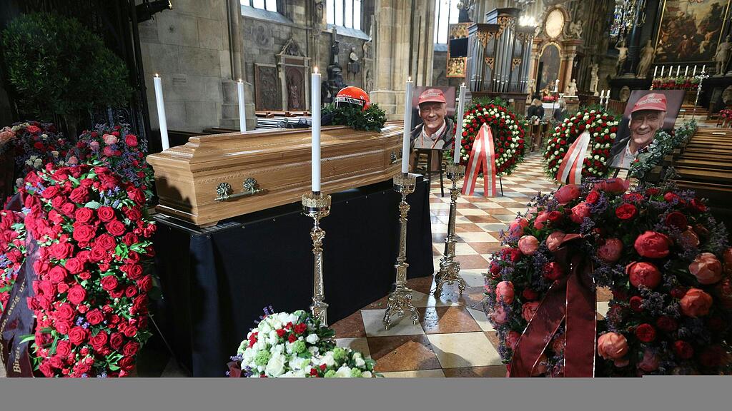 Niki Lauda Verabschiedung