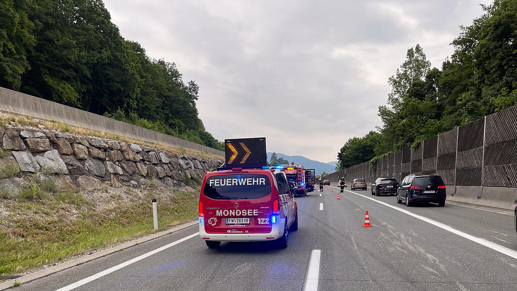 Pkw-Überschlag bei Mondsee