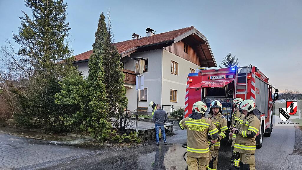 Heckenbrand in Straßwalchen