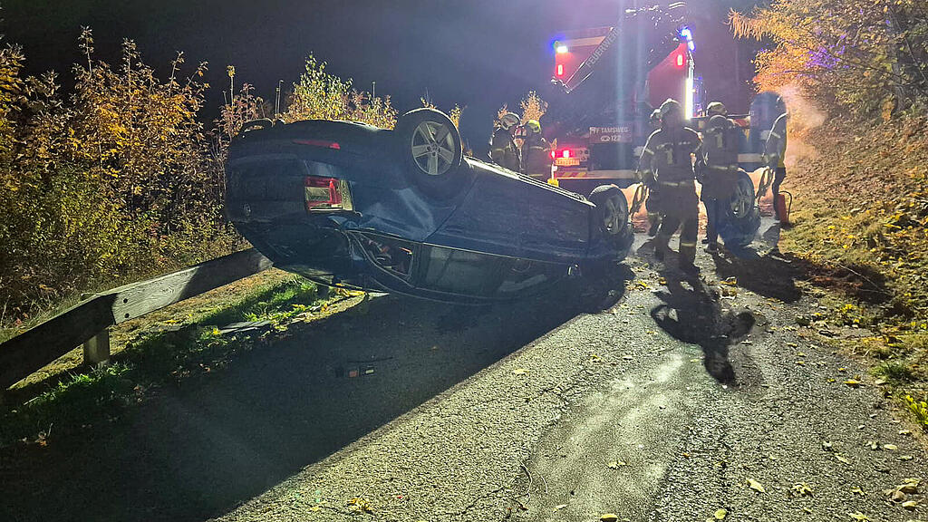 Fahrzeugüberschlag Tamsweg