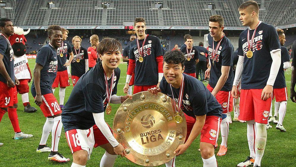 Meisterfeier von Red Bull Salzburg