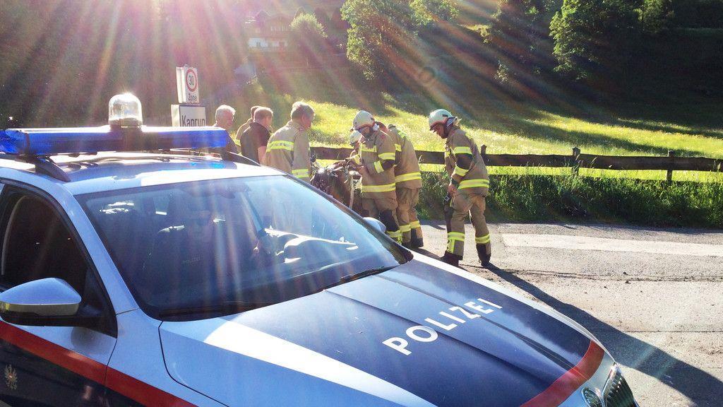 Motorradunfall in Kaprun