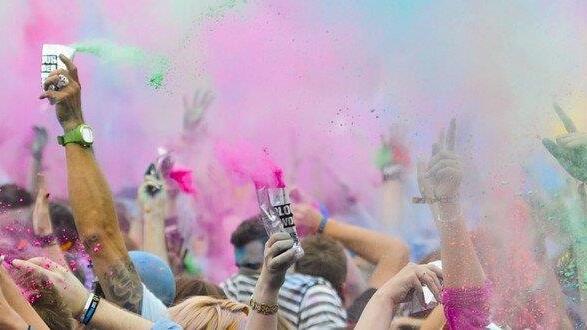 Mehr Bilder vom Farben-Fest
