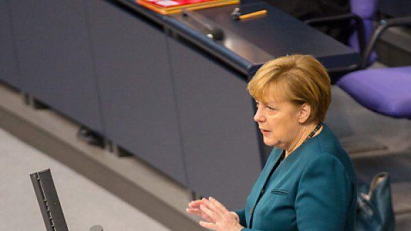 Merkel-Rede vor dem deutschen Bundestag