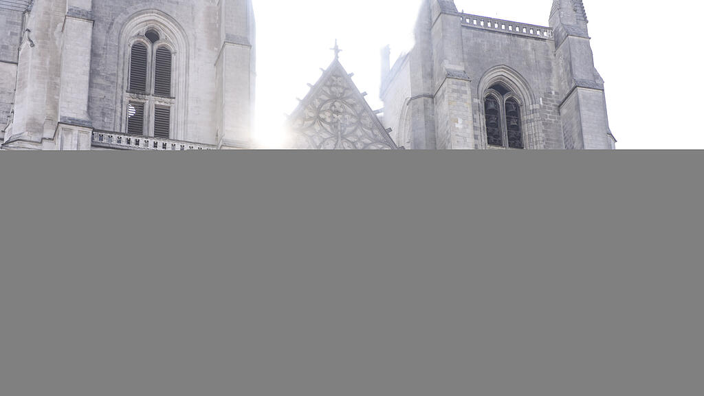 Kathedrale, Nantes, Frankreich