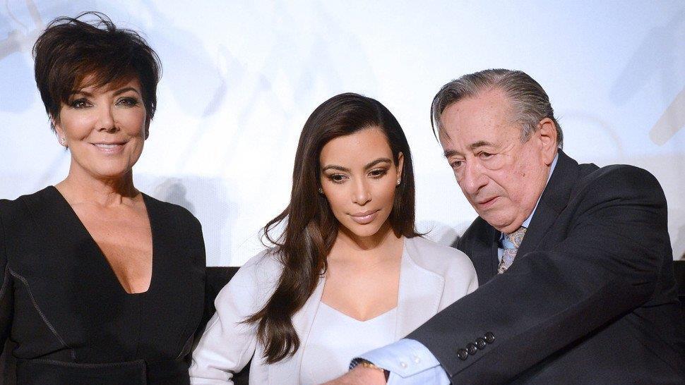 Kim Kardashian bei Pressekonferenz mit Richard Lugner in der Lugner Kino City