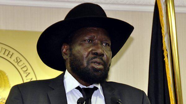 Präsident Salva Kiir in Äthiopien