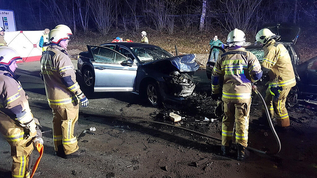 Frontal-Crash in Maishofen